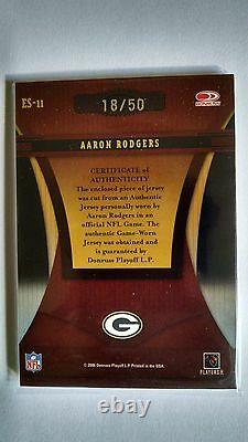 2006 Donruss Elite Series Aaron Rodgers Jersey /50 Green Bay Packers