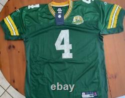 2007 Reebok Brett Favre Green Bay Packers 50th Anniversary Lambeau Field