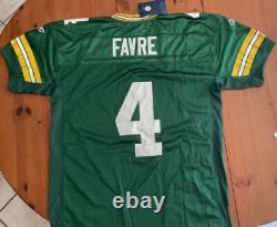 2007 Reebok Brett Favre Green Bay Packers 50th Anniversary Lambeau Field
