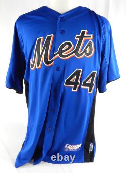 2011 New York Mets Jason Bay #44 Game Issued Pos Used Blue Jersey BP 48 975