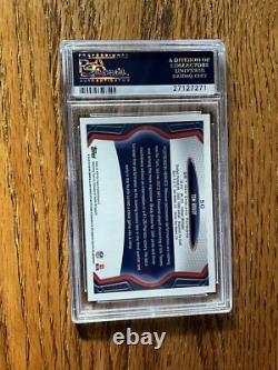 2013 topps chrome #50 tom brady blue jersey SP image variation PSA 10 (POP 13)