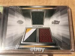2014 Topps Prime RC Davante Adams Green Bay Packers Auto Patch Jersey # 2/15