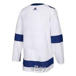 2017-18 Tampa Bay Lightning Adidas Authentic On-Ice Away White Jersey Men's