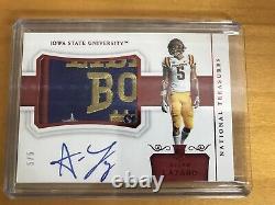 2018 Allen Lazard Green Bay Packers Flawless 1/1 # 5/5 His Jersey # Auto Patch