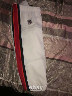 2020 Brand New Size 34 Tampa Bay Buccaneers Game Team Issued Nike White Pants