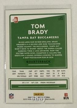 2020 Donruss Tom Brady Press Proof Black /10