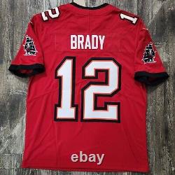 2021 Nike Tampa Bay Buccaneers Football Jersey Tom Brady Men L SBLV On Field