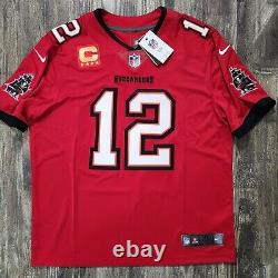 2021 Nike Tampa Bay Buccaneers Football Jersey Tom Brady Men XL SBLV On Field