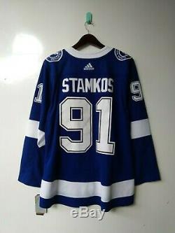 $225 Adidas Tampa Bay Lightning Steven Stamkos Authentic Player Jersey size 52