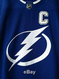 $225 Adidas Tampa Bay Lightning Steven Stamkos Authentic Player Jersey size 52