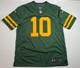 2xl Jordan Love #10 Nike Game Jersey Color Rush Green Bay Packers Authentic