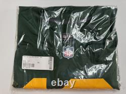 2XL Jordan Love #10 Nike Game Jersey Color Rush Green Bay Packers Authentic