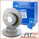 2x Ate Power Brake Disc Front Vented Ø256 Audi A2 8z 00-05 A3 8l 96-03