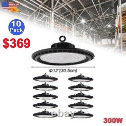 300 W High Bay Warehouse Led Lights 10Pack 30000Lm Shop Factory Industrial Light
