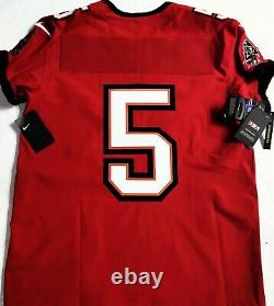 $300-pro-44 No Name # 5 Tampa Bay Buccaneers Sleeve Authentic NFL Nike Jersey