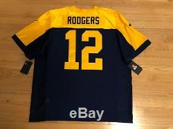$325 NEW Nike Green Bay Packers Elite On-Field Jersey Aaron Rodgers Size 52 XXL