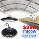 4 Pack 500w Garage Led Lights Warehouse Factory Commercial Lights 50000lm 6500k