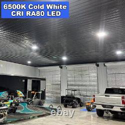 4 Pack 500W Garage Led Lights Warehouse Factory Commercial Lights 50000Lm 6500K