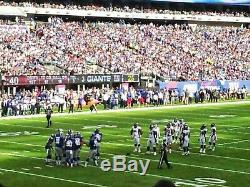 4 Tickets New York GIANTS vs. Green Bay Packers Section 146 Row 20