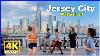 4k Walk Jersey City Waterfront Usa 4k Video Nj Travel Vlog