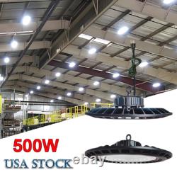 500 Watt High Bay Lights Industrial Factory Warehouse Shop Commercial UFO Light