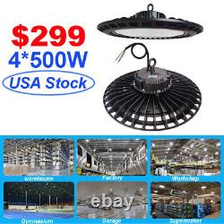 500W Garage Led Lights 50000Lm 6500K Super Bright Commercial Led Shop Lighting