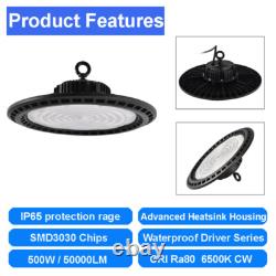 500W Led UFO High Bay Light Industrial Commercial Factory Warehouse Shop Light