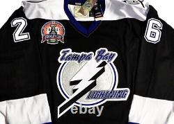 52/l Martin St. Louis 2004 Cup Patch Tampa Bay Lightning Adidas Classic Jersey