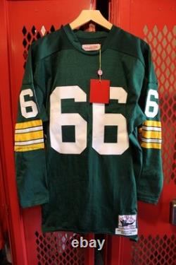 66 Green Bay Packers Nitschke jersey Mitchell Ness Jurgella Collection Size 44