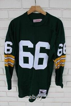66 Green Bay Packers Nitschke jersey Mitchell Ness Jurgella Collection Size 44