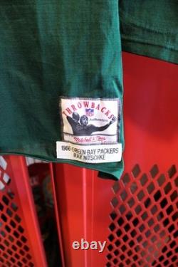 66 Green Bay Packers Nitschke jersey Mitchell Ness Jurgella Collection Size 44