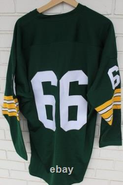 66 Green Bay Packers Nitschke jersey Mitchell Ness Jurgella Collection Size 48