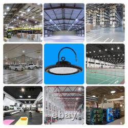 8 Pack 300 W UFO Shop Light Industrial Commercial High Bay Led Lights 30000 Lm