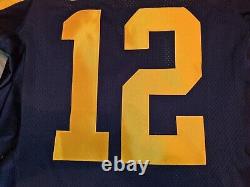 AARON RODGERS #12 GREEN BAY PACKERS Nike Elite THROWBACK Football Jersey 40 NWT