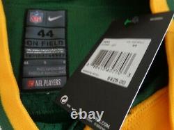 AARON RODGERS Green Bay PACKERS Football Elite NIKE Sewn 913569-323 Jersey 44