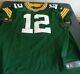 Aaron Rodgers Green Bay Packers Football Elite Nike Sewn 913569-323 Jersey 52
