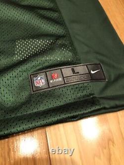 AARON RODGERS Green Bay Packers Nike LIMITED Home Jersey Stitched LARGE ($160)