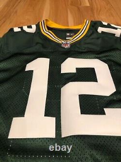 AARON RODGERS Green Bay Packers Nike LIMITED Home Jersey Stitched LARGE ($160)