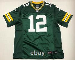 AARON RODGERS Green Bay Packers Nike LIMITED Home Jersey Stitched Large