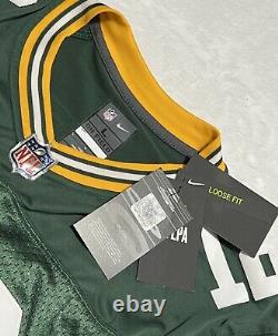 AARON RODGERS Green Bay Packers Nike LIMITED Home Jersey Stitched Men's L