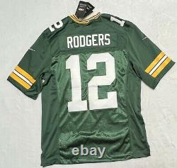 AARON RODGERS Green Bay Packers Nike LIMITED Home Jersey Stitched Men's M