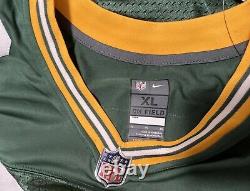 AARON RODGERS Green Bay Packers Nike LIMITED Home Jersey Stitched Men's XL