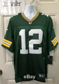 AARON RODGERS Green Bay Packers Nike LIMITED Home Jersey Stitched SMALL ($150)