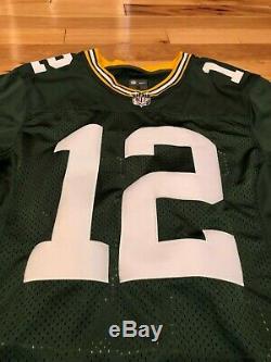 AARON RODGERS Green Bay Packers Nike LIMITED Home Jersey Stitched SMALL ($150)