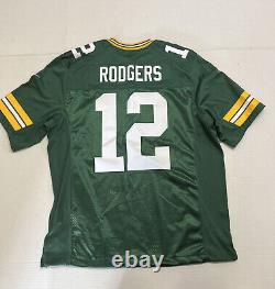 AARON RODGERS Green Bay Packers Nike LIMITED Home Jersey Stitched XL