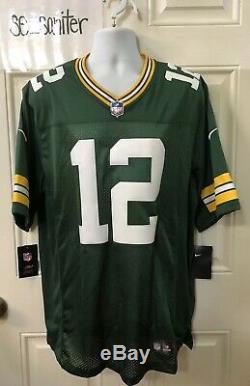 AARON RODGERS Green Bay Packers Nike LIMITED Home Jersey Stitched XL ($150)