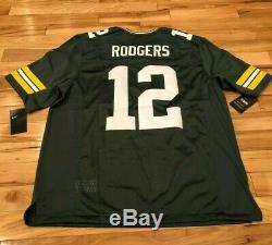 AARON RODGERS Green Bay Packers Nike LIMITED Home Jersey Stitched XL ($150)