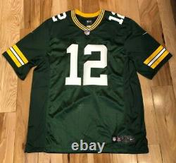 AARON RODGERS Green Bay Packers Nike LIMITED Home Jersey Stitched XL ($160)