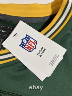 AARON RODGERS Green Bay Packers Nike Vapor Limited Home Jersey Men's XXL NWT