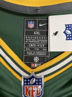 AARON RODGERS Green Bay Packers Nike Vapor Limited Home Jersey Men's XXL NWT